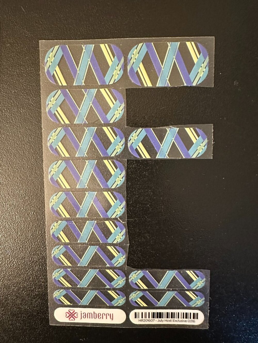 💅Hard to Find Jamberry Nail Wrap, Partial Lot, Transparent, Contemporary Deco💅